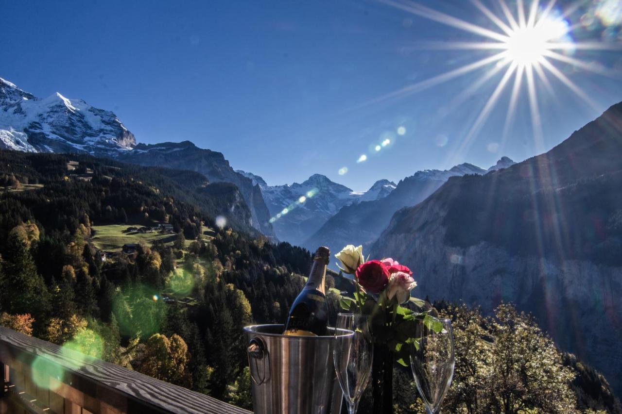 Chalet Aargovia South Wengen Eksteriør bilde